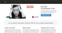 Desktop Screenshot of mydebtconsolidationplan.com