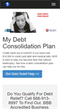 Mobile Screenshot of mydebtconsolidationplan.com